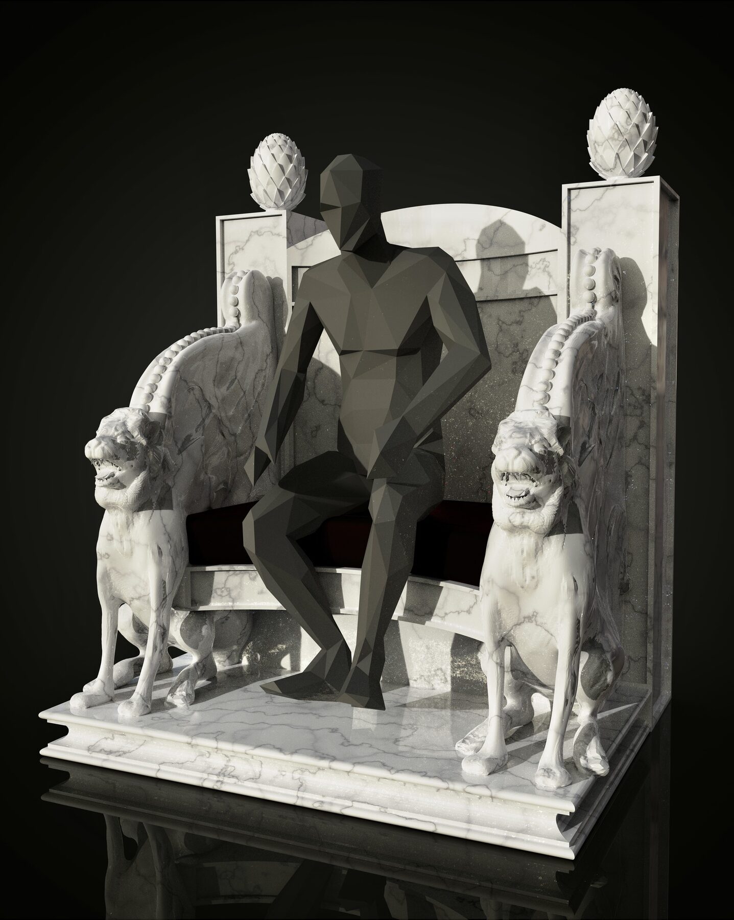 Twin thrones, sheet 729