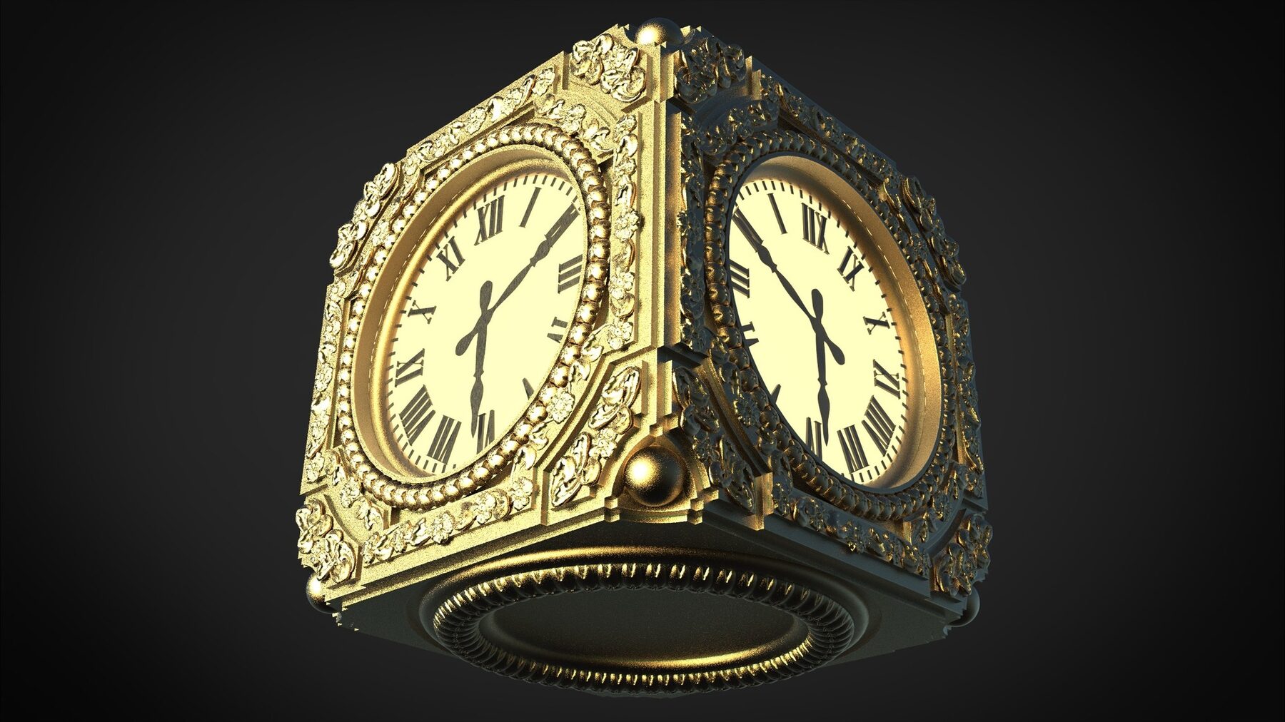 Bank clock 35. <em>The Continental</em>